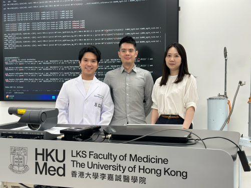 Led by Professor Cheung Ching-lung (left), the HKUMed research team finds that hip fracture may induce cardiovascular events, and hip fracture patients with pre-existing heart failure face a five-fold increased risk of cardiovascular events and approximately doubled mortality risk compared to relatively healthy patients.